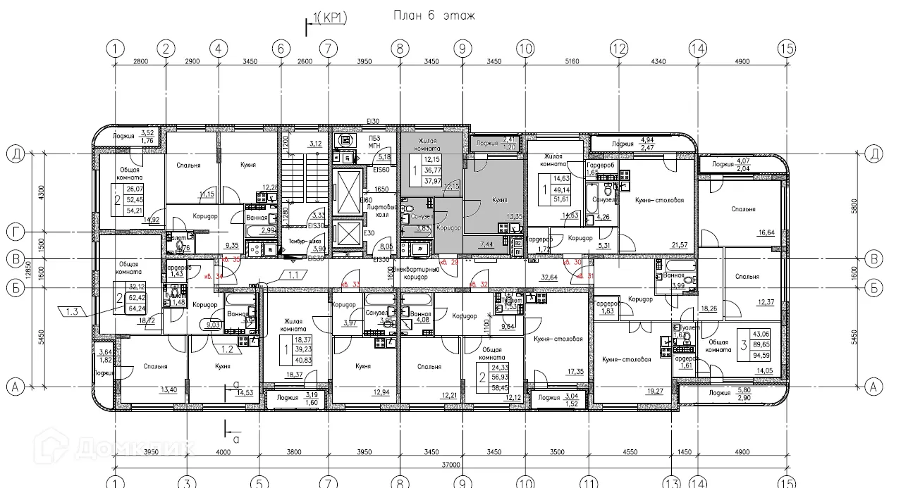 Фото квартиры в ЖК Северное сияние