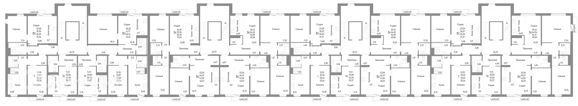 Фото квартиры в ЖК НИКС ЛАЙН на Блюхера