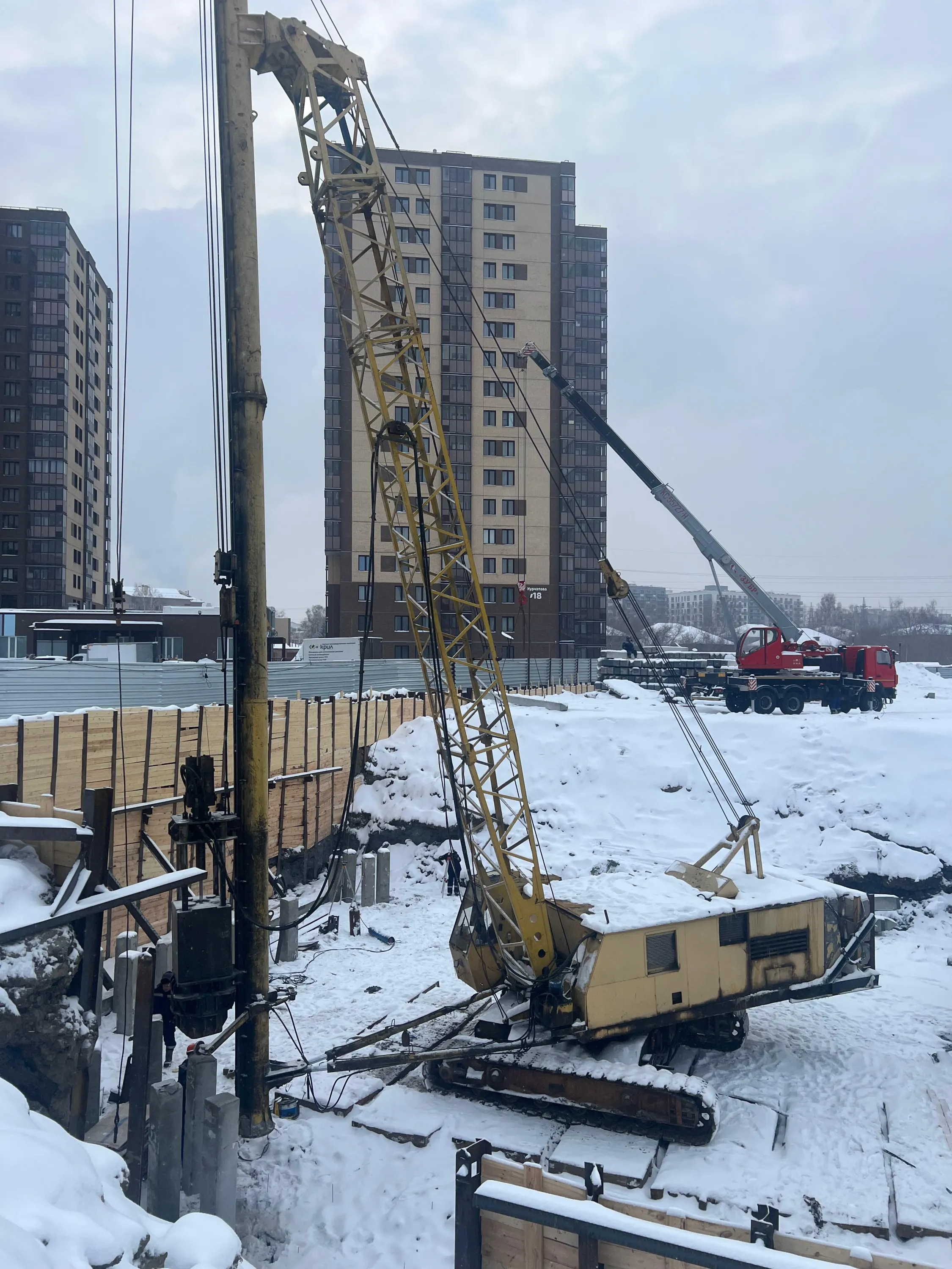 ЖК ДНК ход строительства