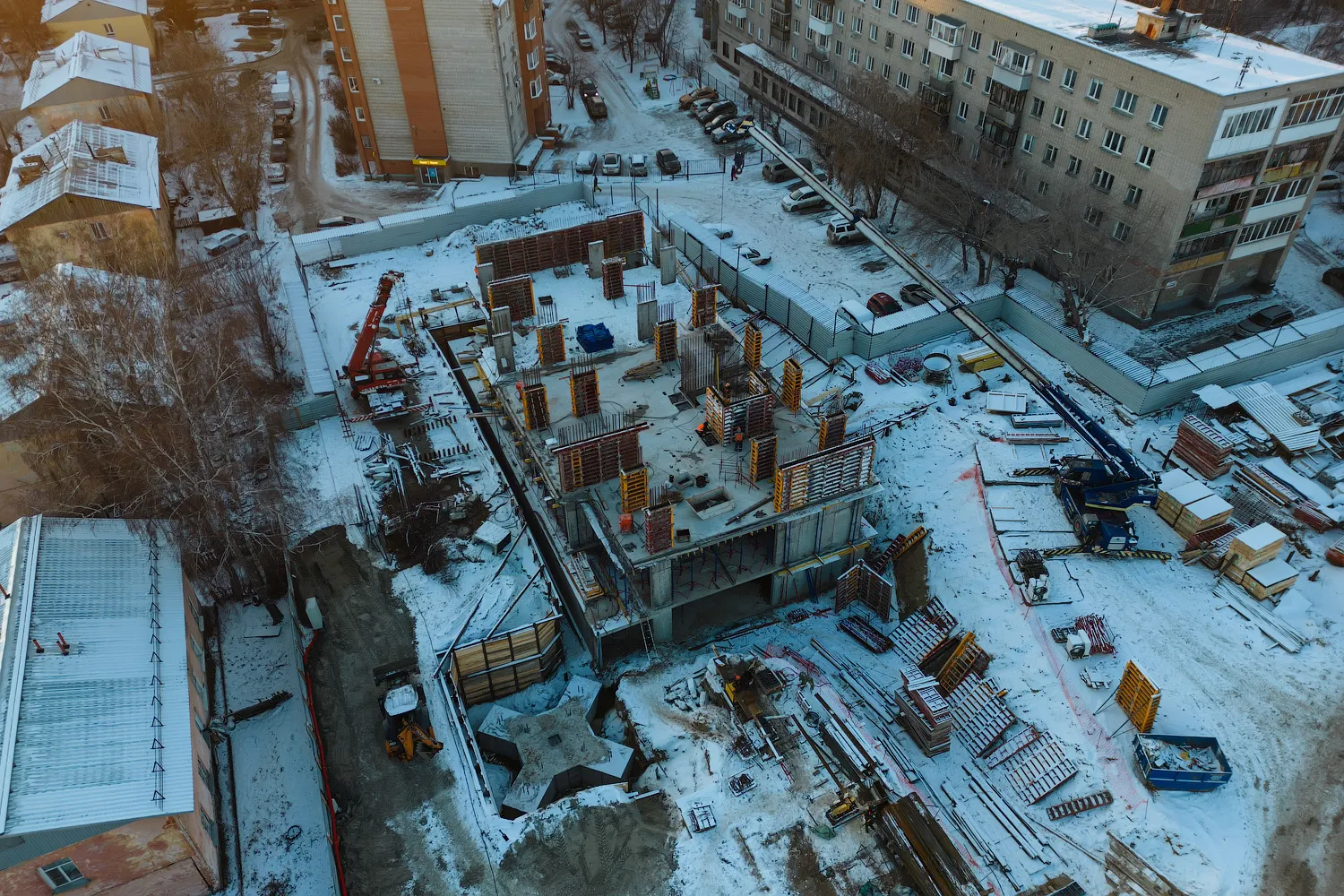 ЖК Новаторы ход строительства