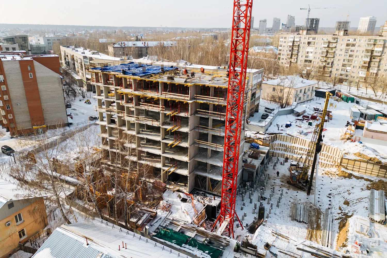 ЖК Новаторы ход строительства