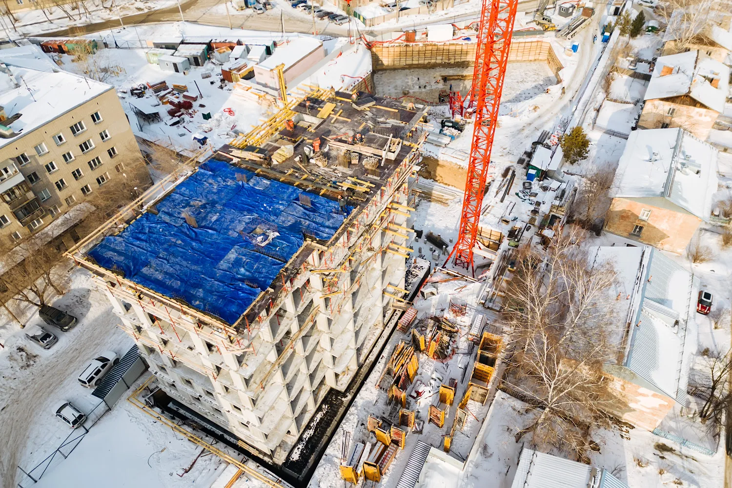 ЖК Новаторы ход строительства