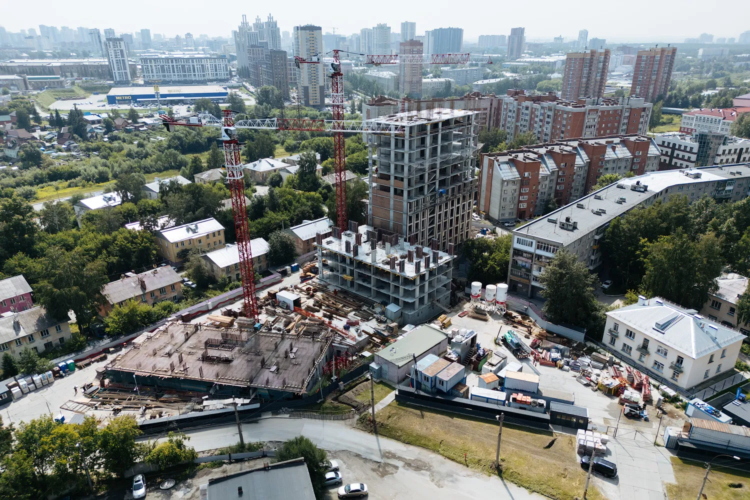 ЖК Новаторы ход строительства