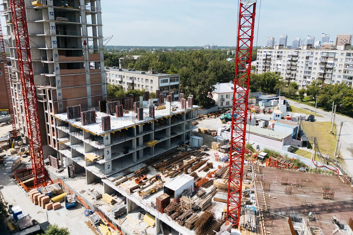 ЖК Новаторы ход строительства