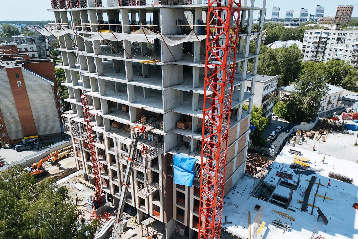 ЖК Новаторы ход строительства