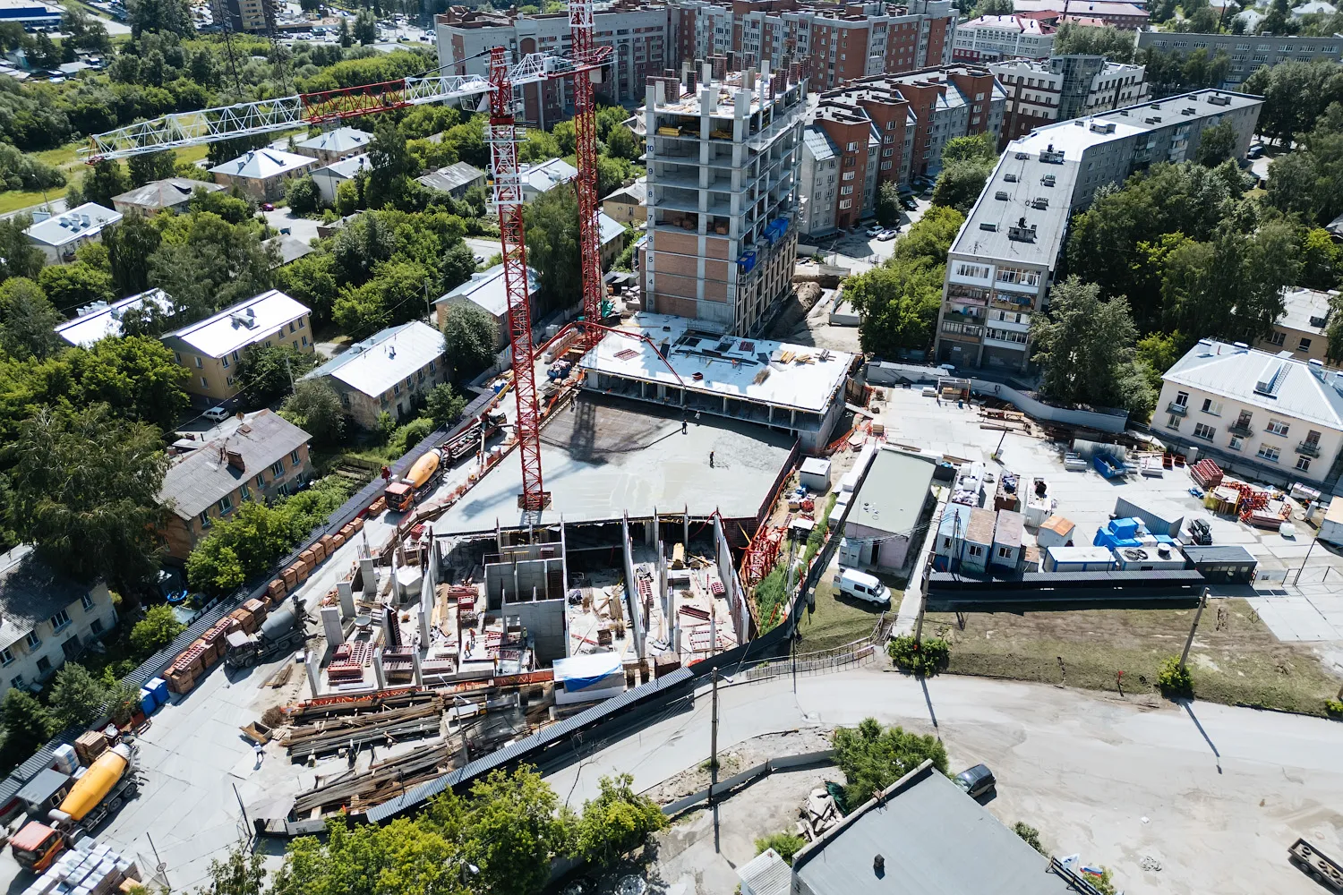 ЖК Новаторы ход строительства