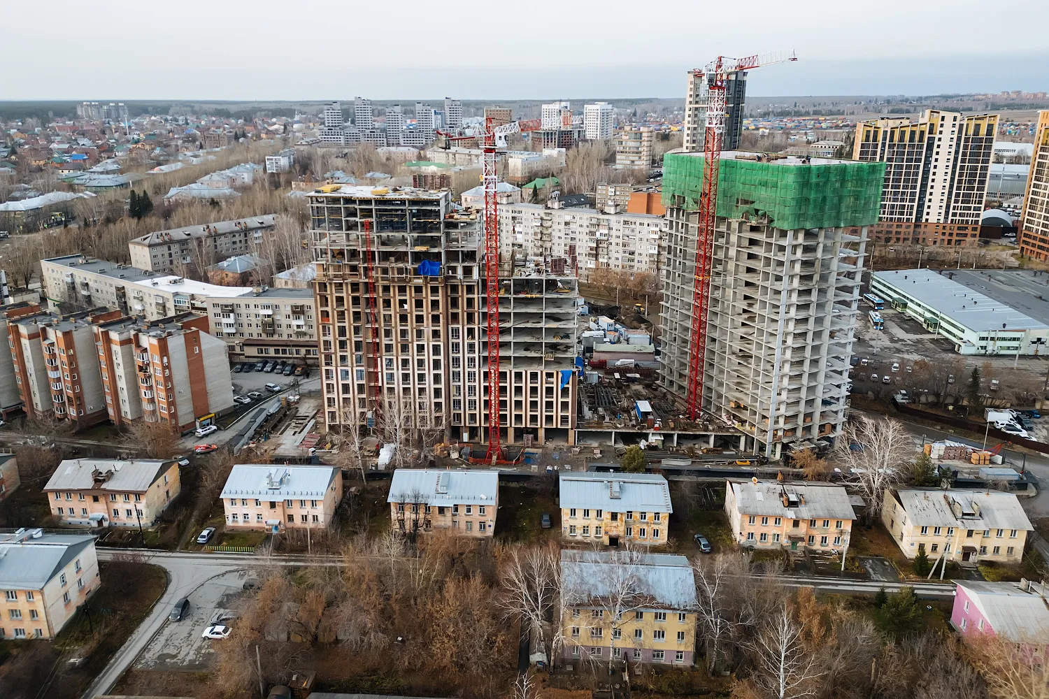 ЖК Новаторы ход строительства