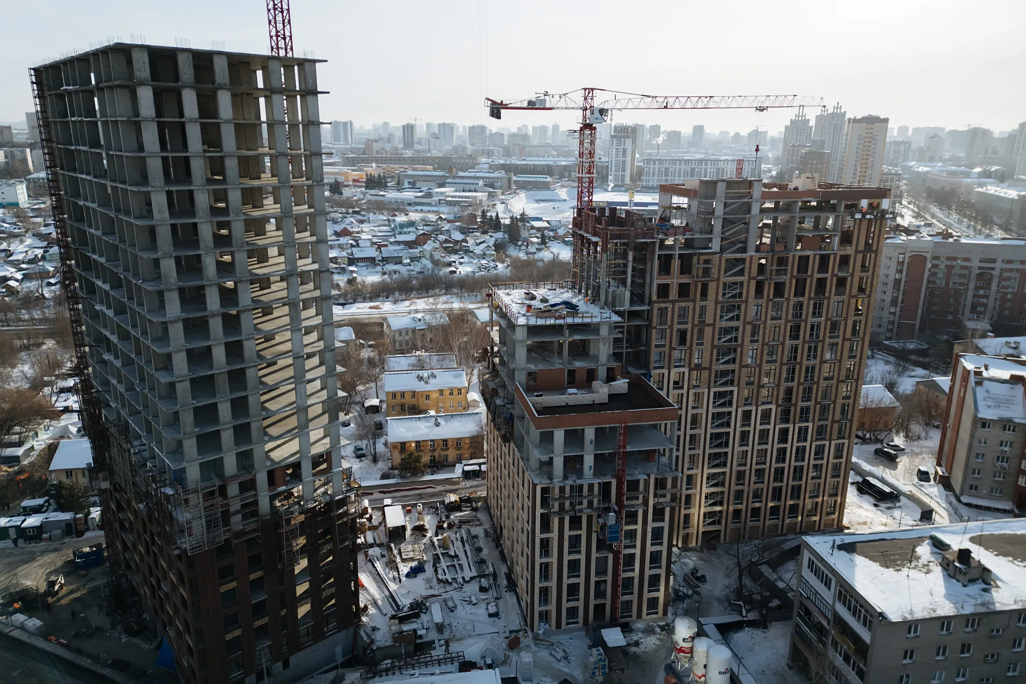 ЖК Новаторы ход строительства