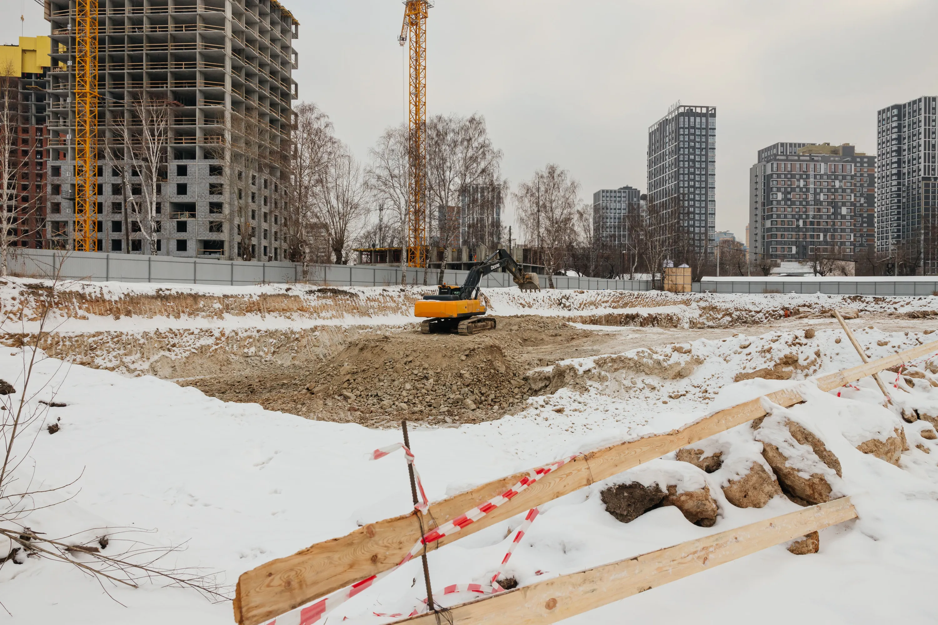 ЖК Да на Амундсена ход строительства