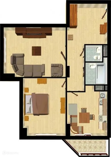 Фото квартиры в ЖК "Донские просторы"