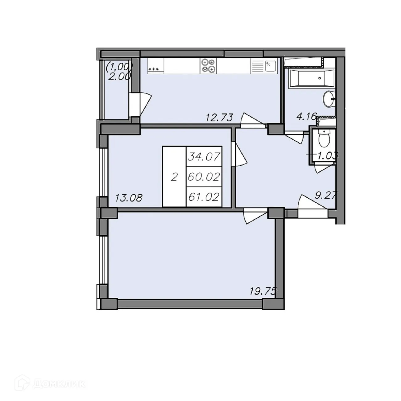 Фото квартиры в ЖК СВОЙ ДОМ
