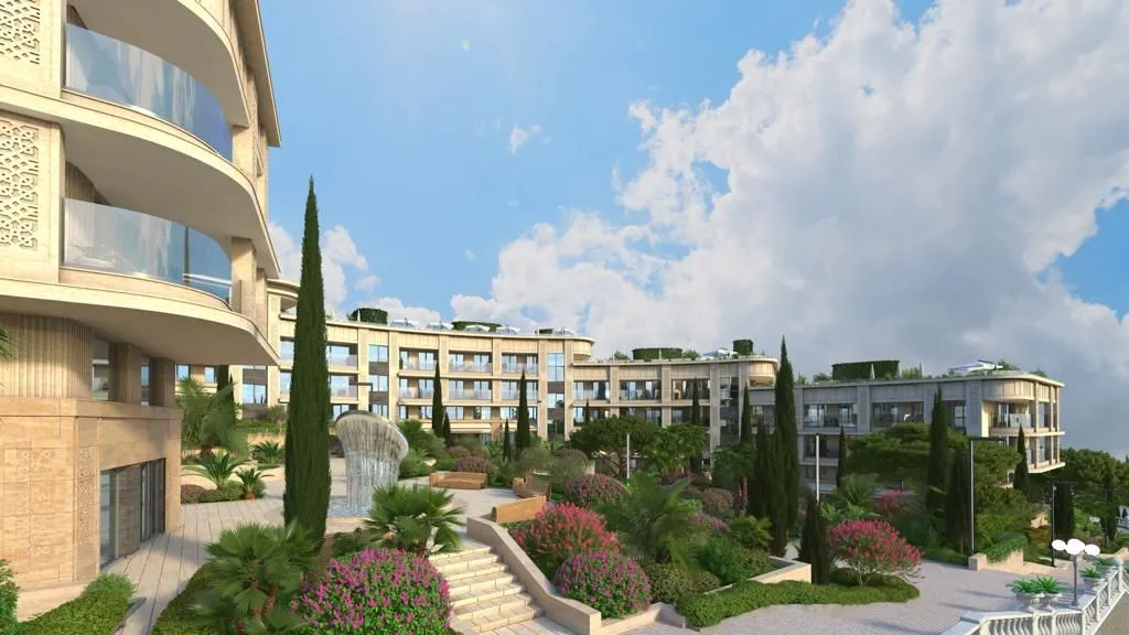 Планировка 1-комнатной квартиры 48.3 м² в ЖК ЖК Гостиничный комплекс "Гранд Каскад", г. Сочи — фото 1