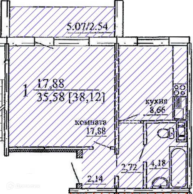 Фото квартиры в ЖК по ул. Кулибина