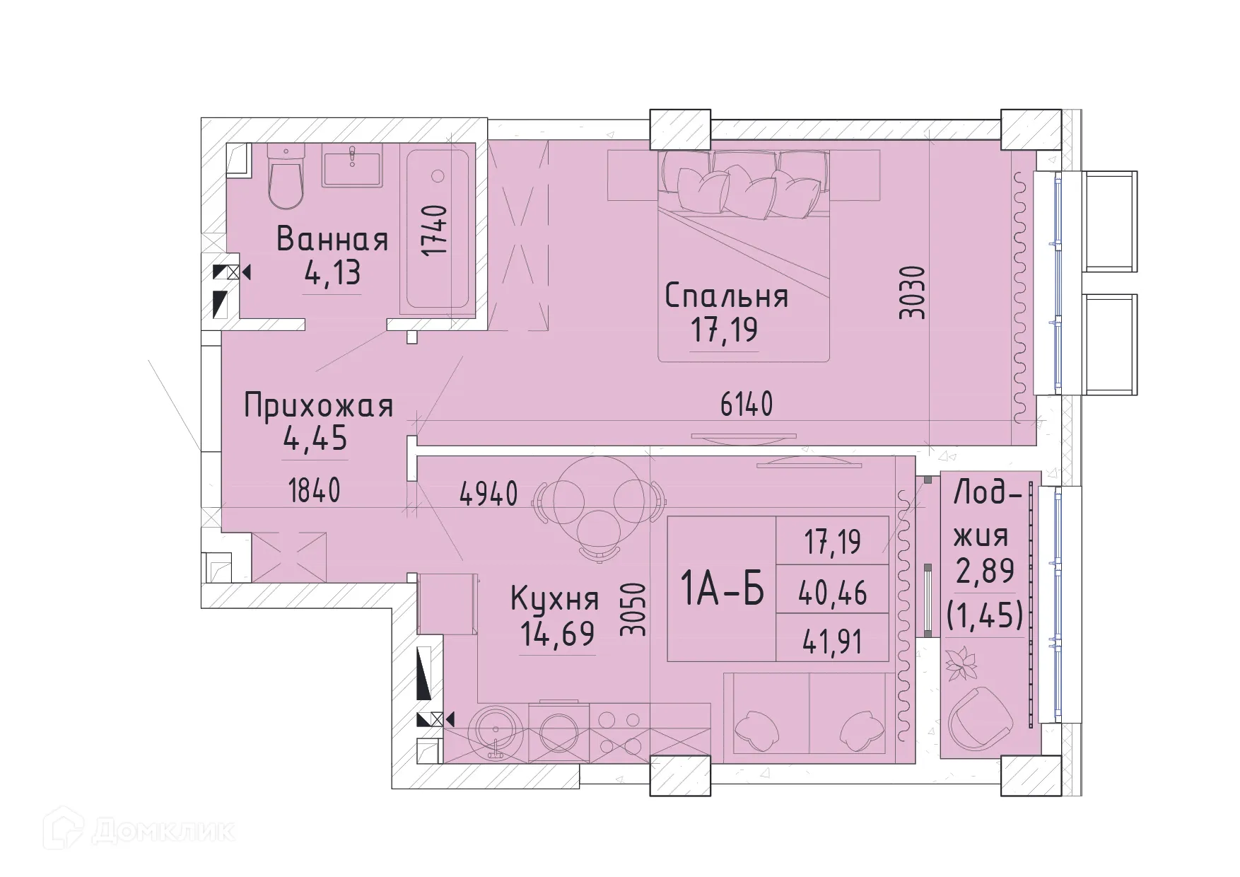 Фото квартиры в ЖК Орион