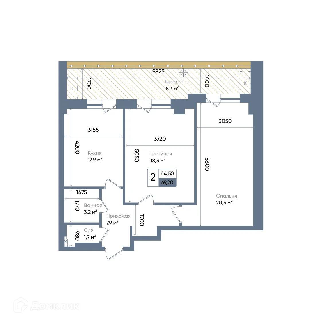 Фото квартиры в ЖК TIMES