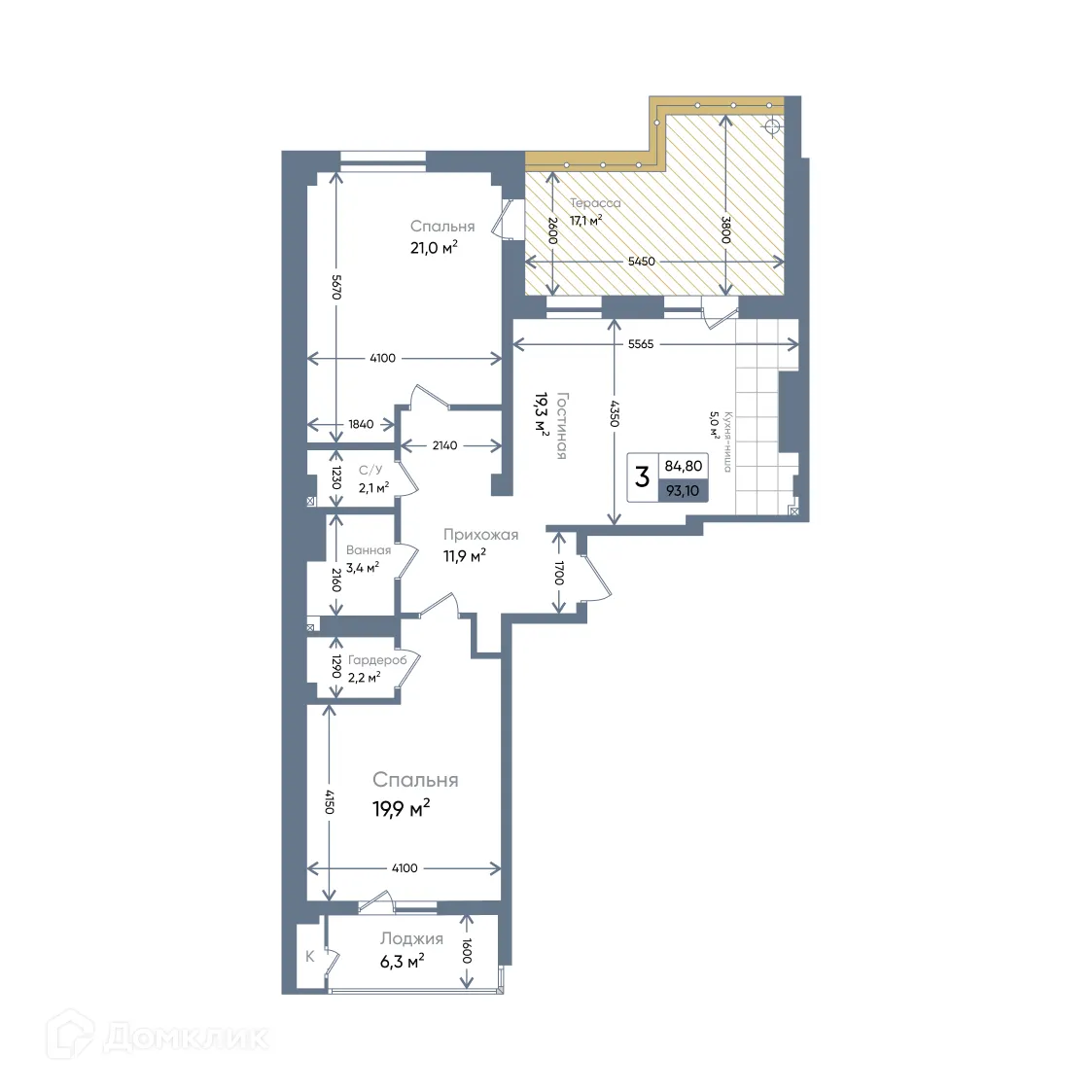 Фото квартиры в ЖК TIMES