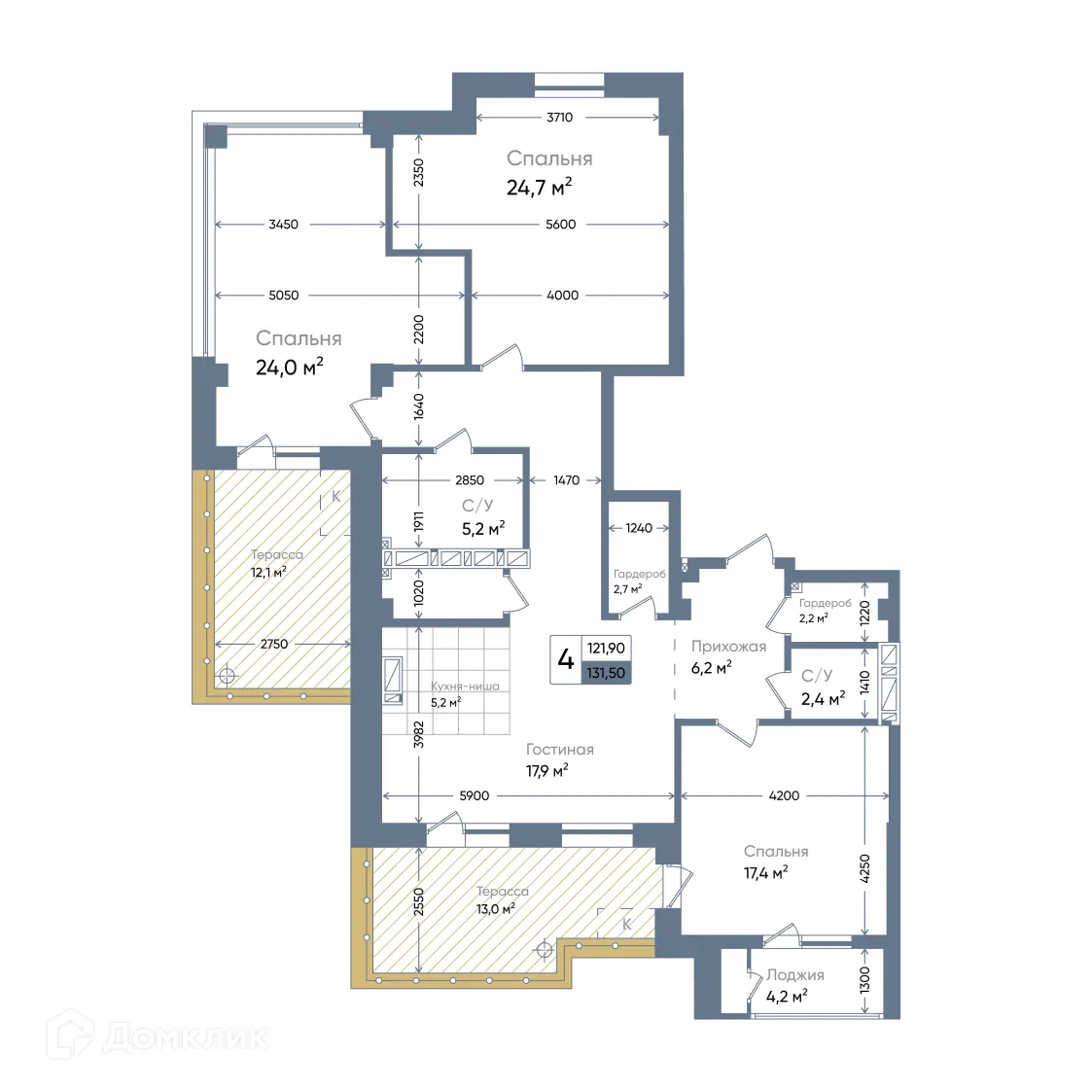 Фото квартиры в ЖК TIMES