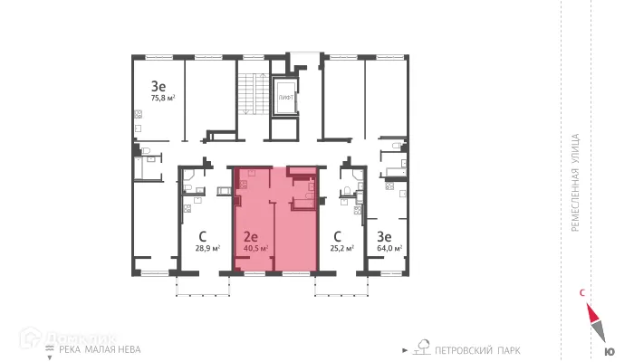 Фото квартиры в ЖК "Neva Residence (Нева Резиденс)"