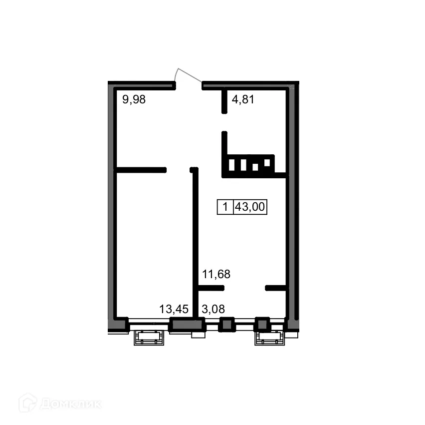 Фото квартиры в ЖК ОМЕГА