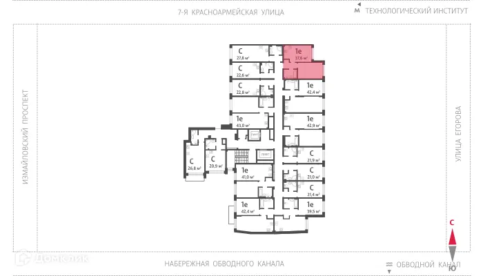 Фото квартиры в ЖК ЛСР.Измайловский