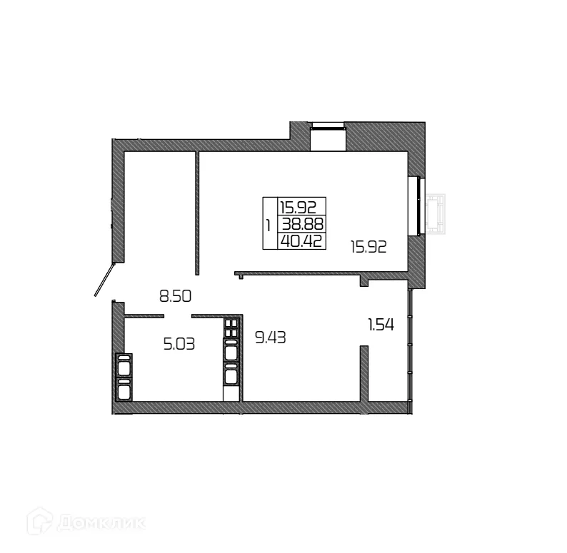 Фото квартиры в ЖК СЕЛЕНА