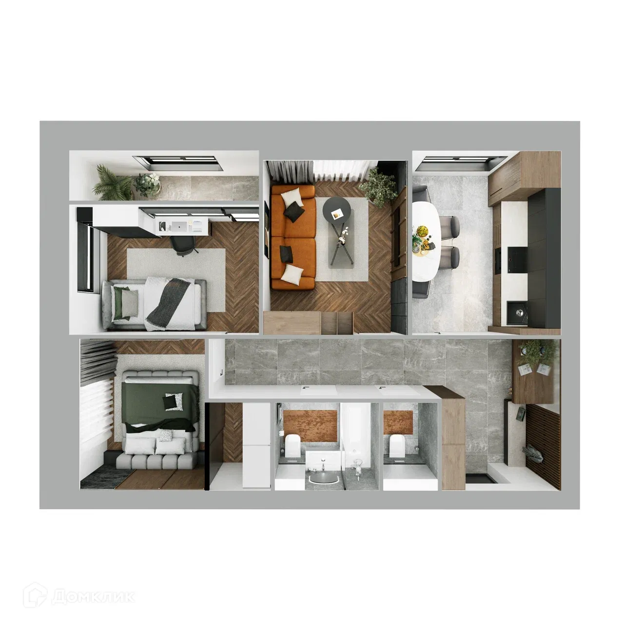 Фото квартиры в ЖК на Атласова