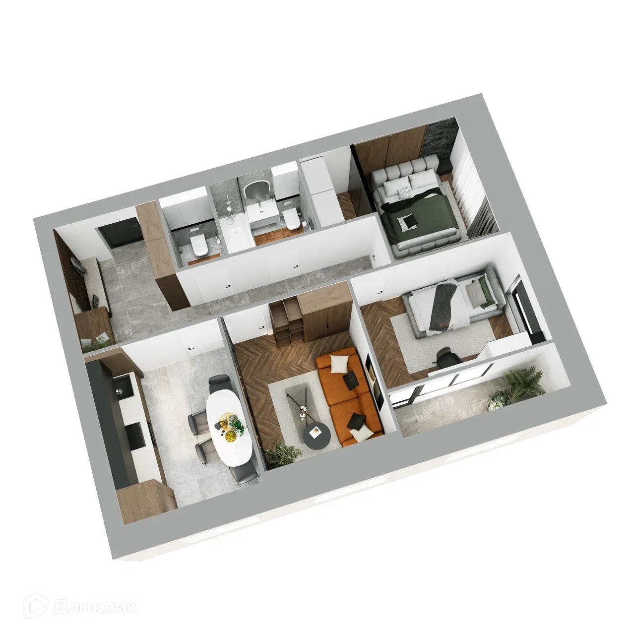 Фото квартиры в ЖК на Атласова