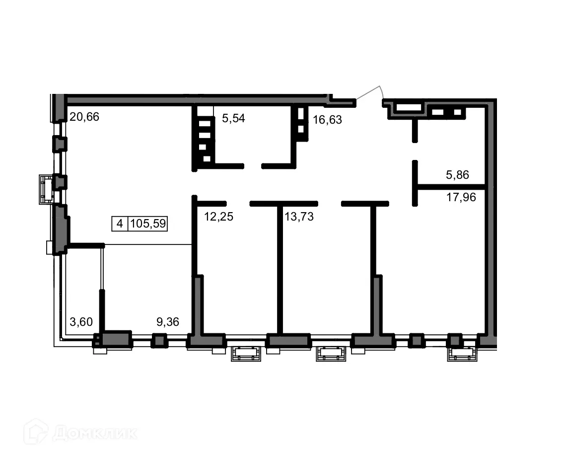 Фото квартиры в ЖК ОМЕГА