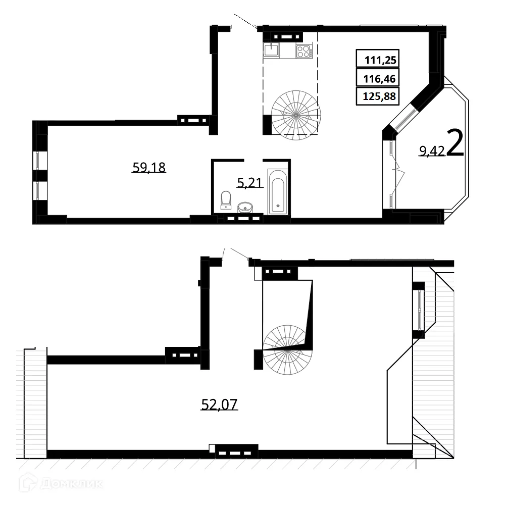 Фото квартиры в ЖК "Резиденция"