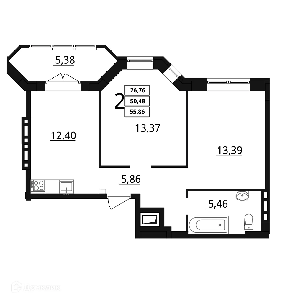 Фото квартиры в ЖК "Резиденция"