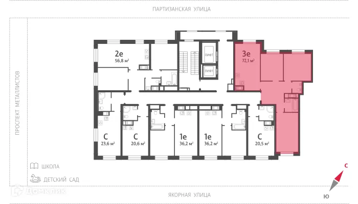 Фото квартиры в ЖК Большая Охта