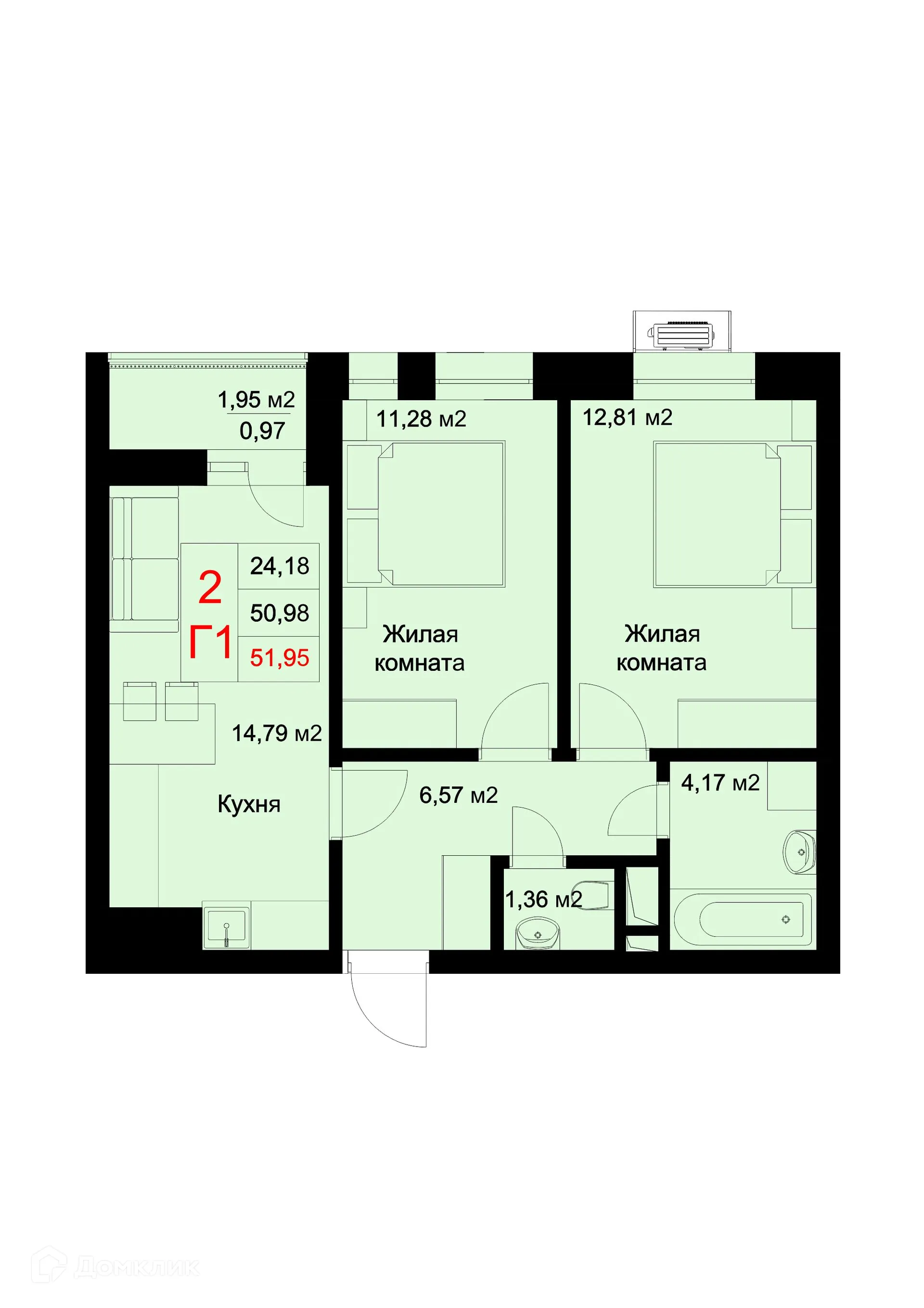 Фото квартиры в ЖК Стрела