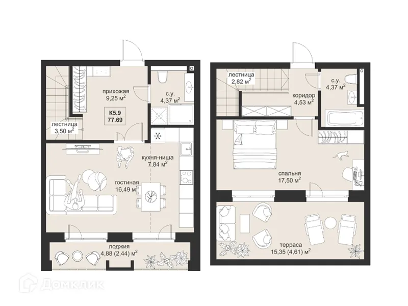 Фото квартиры в ЖК Резиденция МОН на Чернышевского