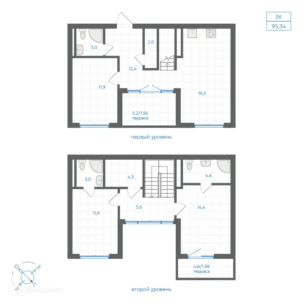 Фото квартиры в ЖК Квартал "Клевер"