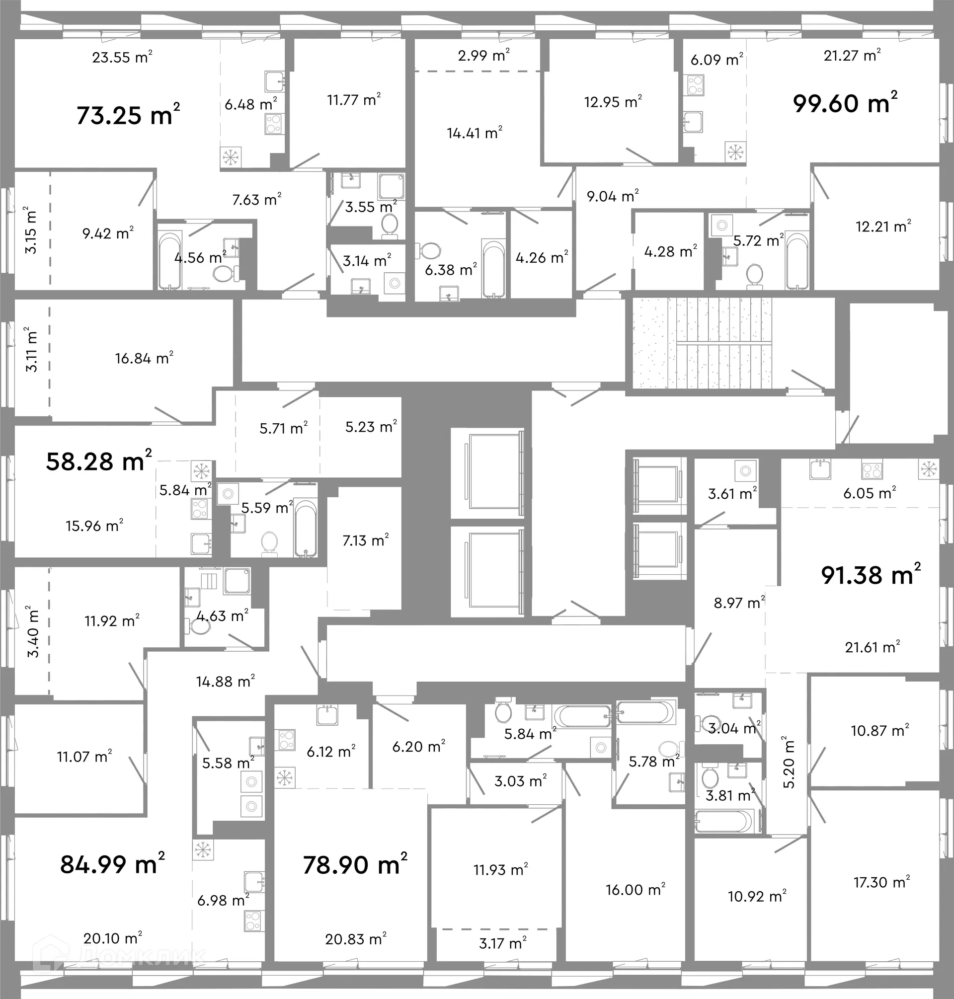 Фото квартиры в ЖК НИКС Про на Лесопарковой
