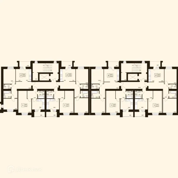 Планировка 1 комн. в ЖК MATUR (МАТУР)