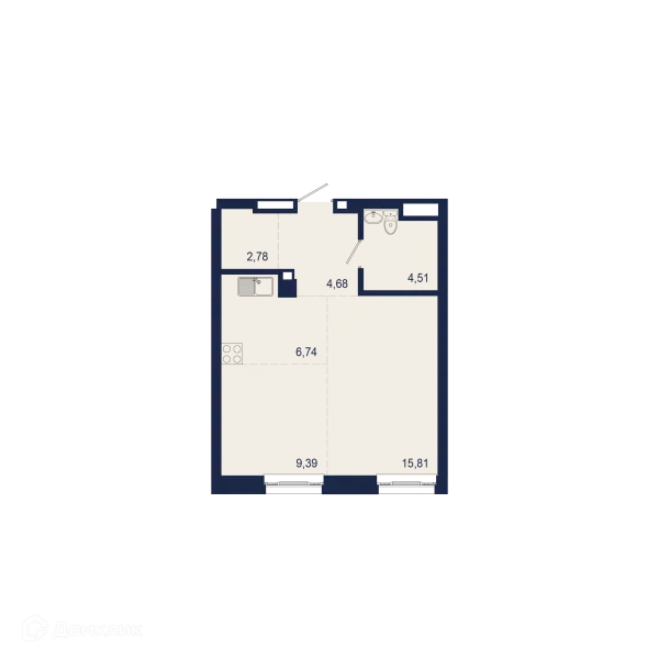 Квартира в ЖК NEW BRIDGE (Нью Бридж)