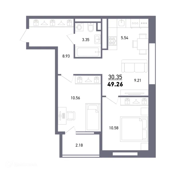 Квартира в ЖК Умный дом