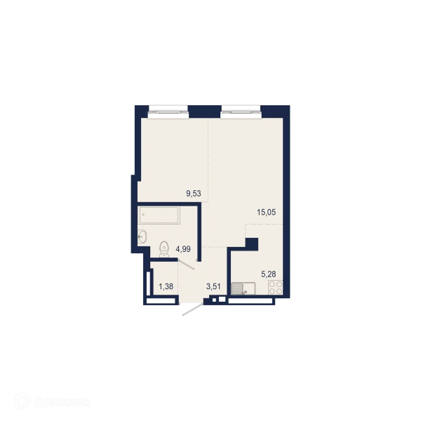 Квартира в ЖК NEW BRIDGE (Нью Бридж)