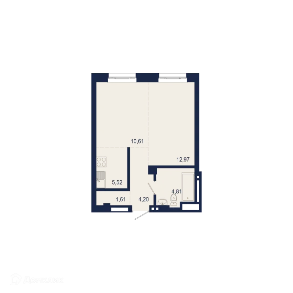 Квартира в ЖК NEW BRIDGE (Нью Бридж)