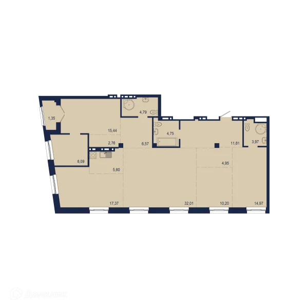 Квартира в ЖК NEW BRIDGE (Нью Бридж)