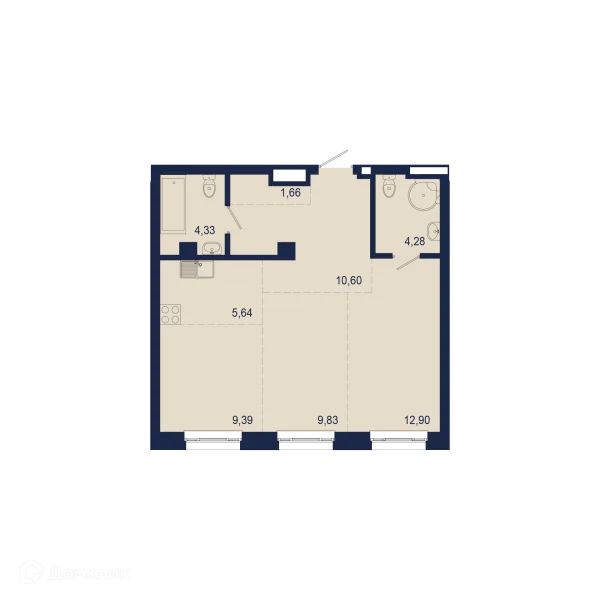 Квартира в ЖК NEW BRIDGE (Нью Бридж)
