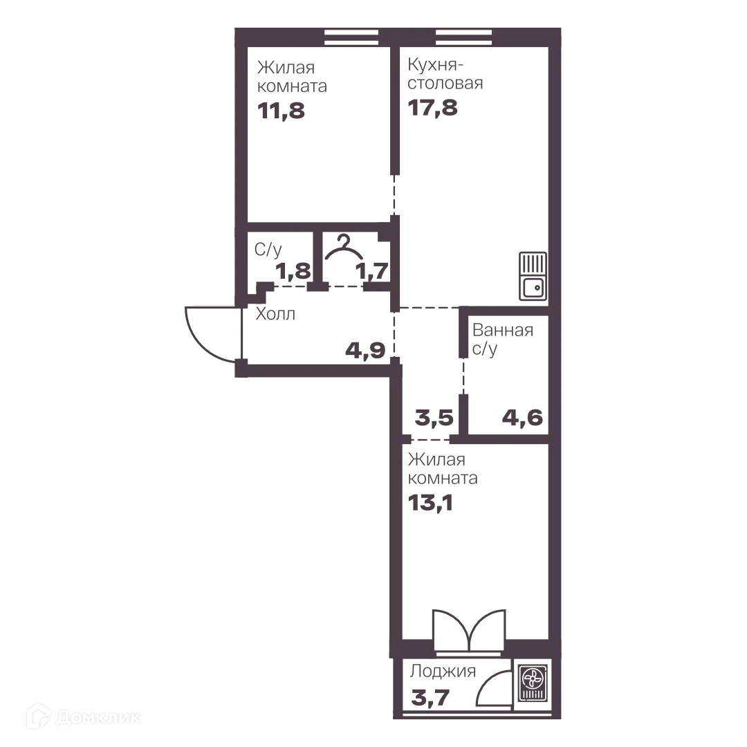 Фото квартиры в ЖК Бутик квартал Голос Меридиан