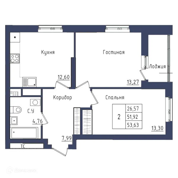 Квартира в ЖК " АКВАРЕЛЬ "