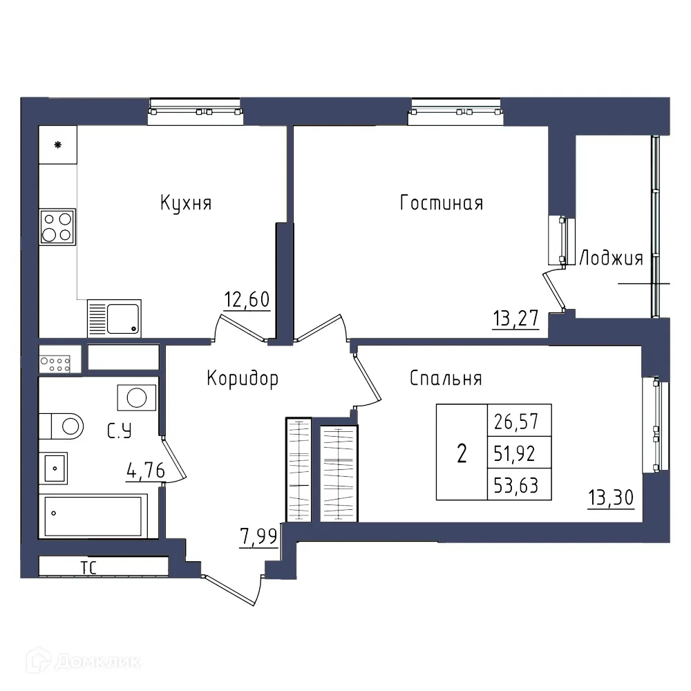 Фото квартиры в ЖК " АКВАРЕЛЬ "