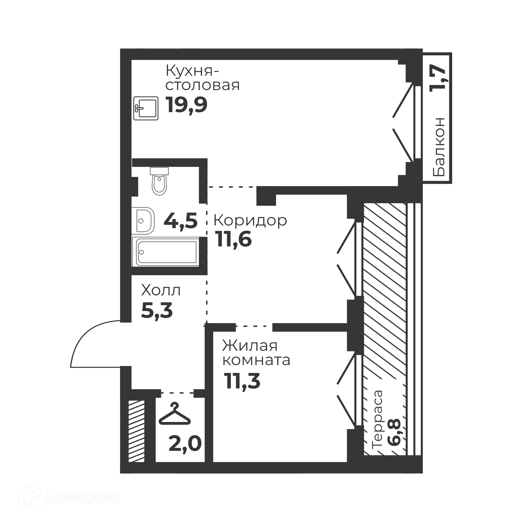 Фото квартиры в ЖК Голос Кашириных
