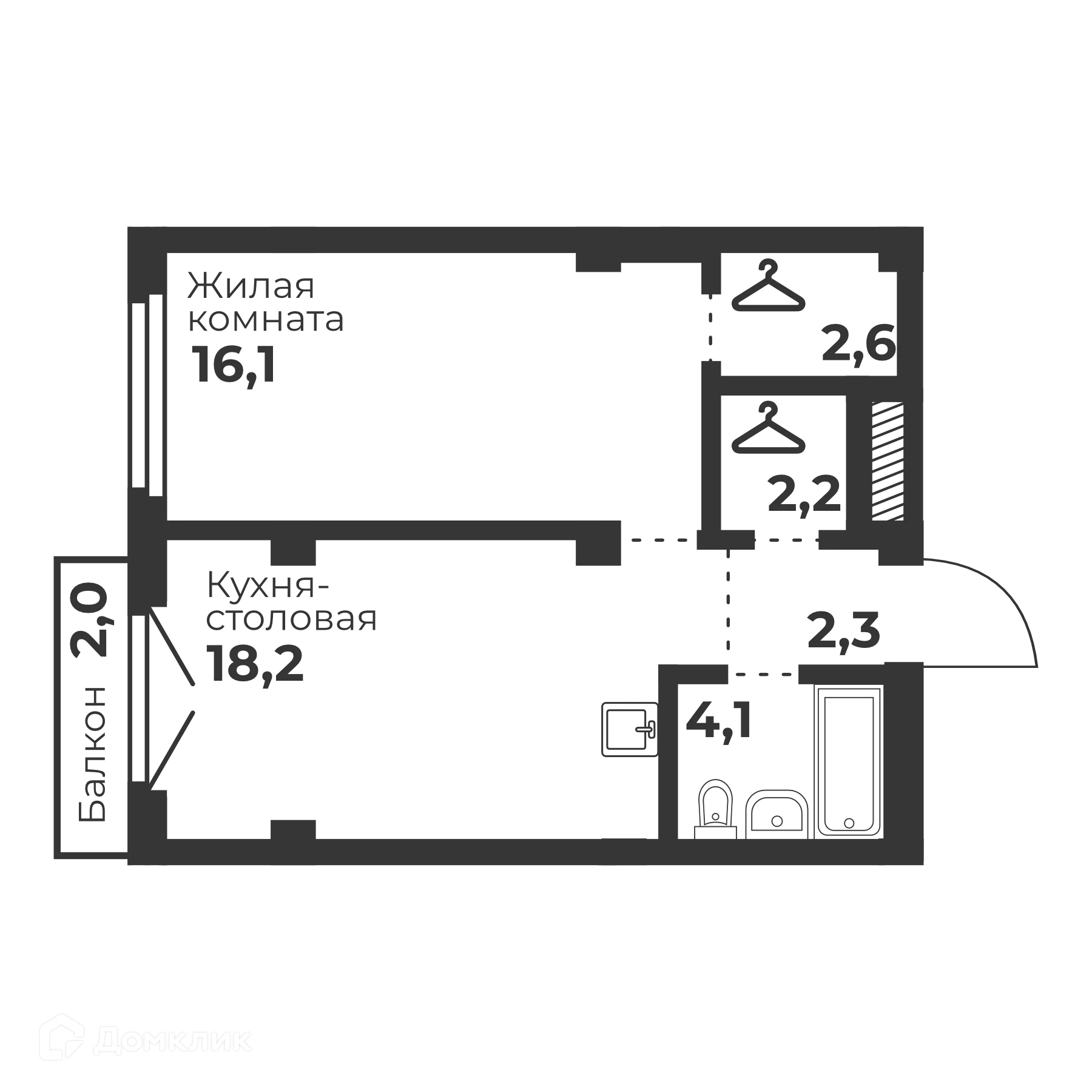 Фото квартиры в ЖК Голос Кашириных