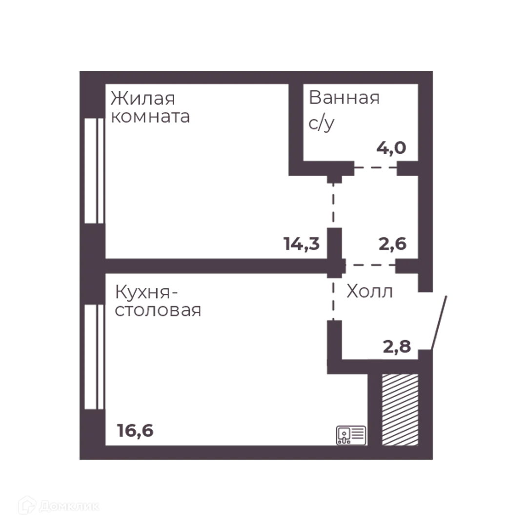 Фото квартиры в ЖК "4 Ленина"