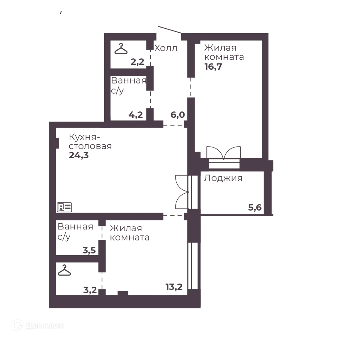 Фото квартиры в ЖК "4 Ленина"