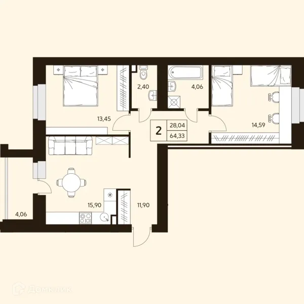 Квартира в ЖК MATUR (МАТУР)